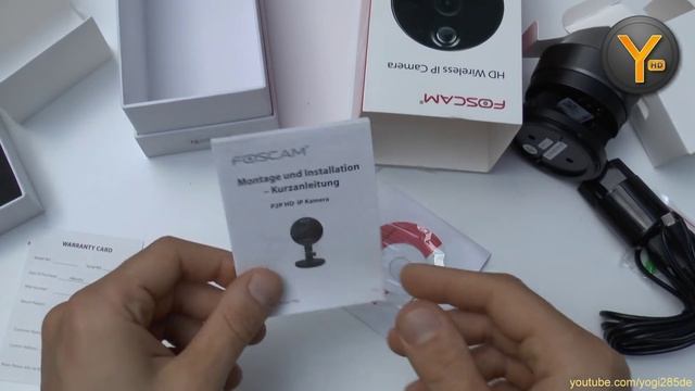 Unboxing/First Look: Foscam C1 / HD Wireless IP Kamera / Nachtsicht / PIR смотреть онлайн