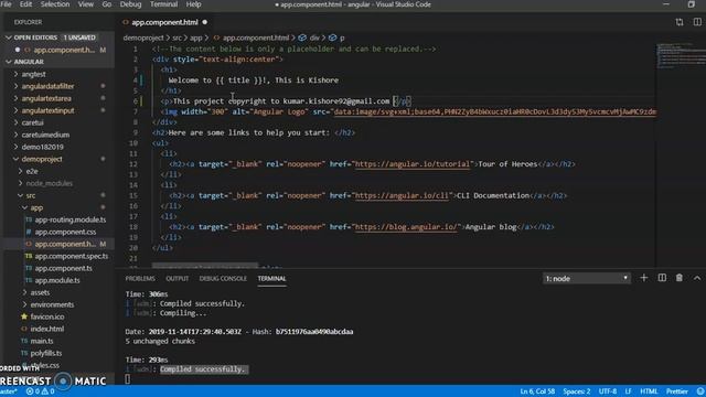 Install Angular 8 and Setup Angular Based Project for Webdevloper [English] смотреть онлайн
