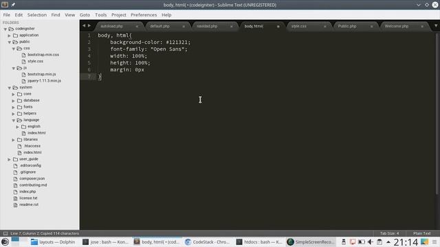 14 - Clase Layout: Cambiar Plantilla de Diseño [CodeIgniter 3 - PHP 7] смотреть онлайн