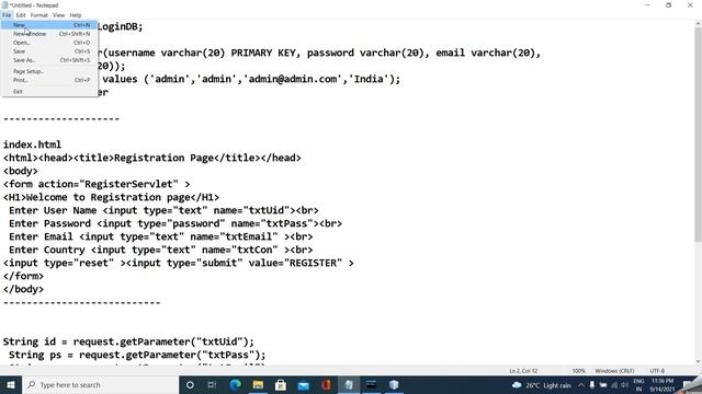 JDBC Connection with servlet | TYIT (SEM V) Practical 1C смотреть онлайн
