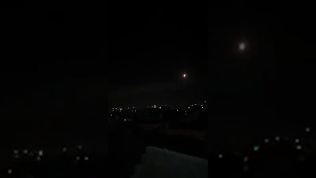 Syria, Damascus, 1 Hour 9 Minute Video taking During USA Striking Syria, April 13th, 2018 смотреть онлайн