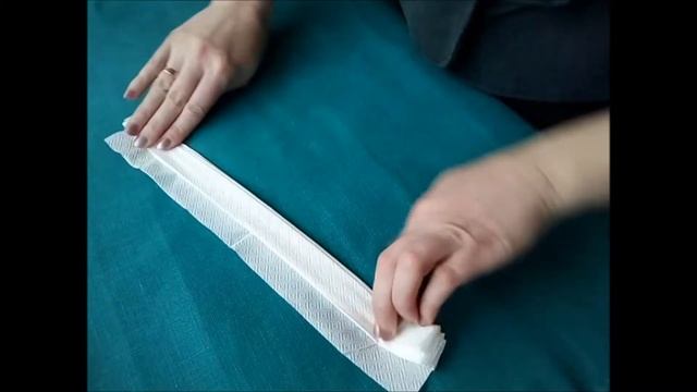 Искусство складывания салфеток Веер 2 смотреть онлайн