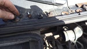 Ремонт крепления корпуса воздушного фильтра Форд Транзит 2.2 тд