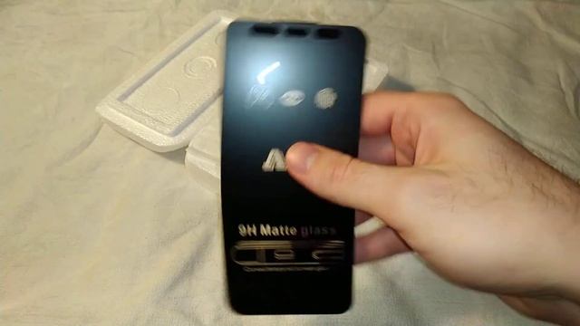 Матовое закаленное стекло 9H для Xiaomi Redmi Note 5 Pro - Распаковка, обзор (с алиэкспресс) смотреть онлайн