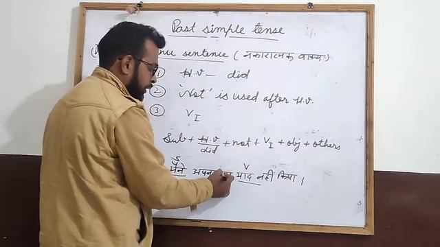 Past simple tense ( Negative sentence ) смотреть онлайн