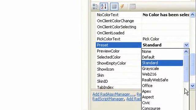 Getting Started with ASP.NET AJAX ColorPicker by Telerik смотреть онлайн