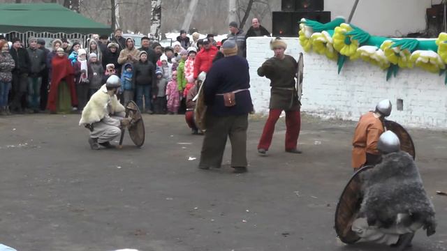 Меря. Масленица 2014. Мини-бугурт. смотреть онлайн