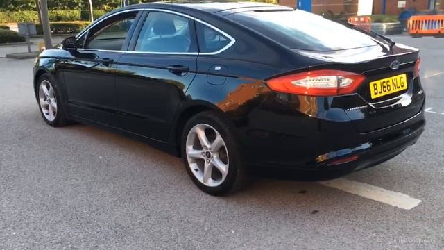 FORD MONDEO TITANIUM BLACK 2016 смотреть онлайн