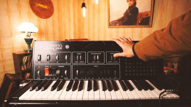 "Manual" Analog Vintage Synthesizer Organ Drum Machine USSR смотреть онлайн