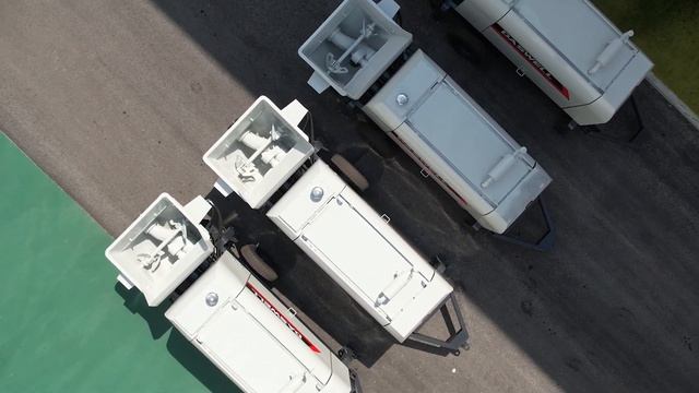 Прицепной бетононасос и бетоносмеситель с насосом на заводе смотреть онлайн