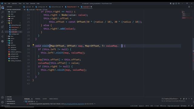 Binary Tree implementation || visualization @FlutterMapp @TheFlutterWay @flutterdev смотреть онлайн