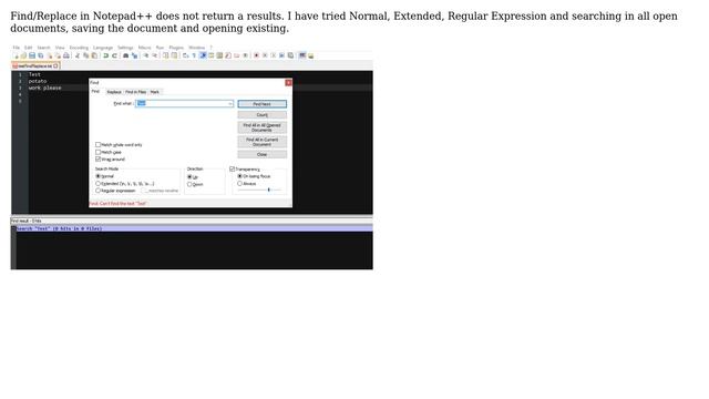 Find Replace not working in Notepad++ смотреть онлайн