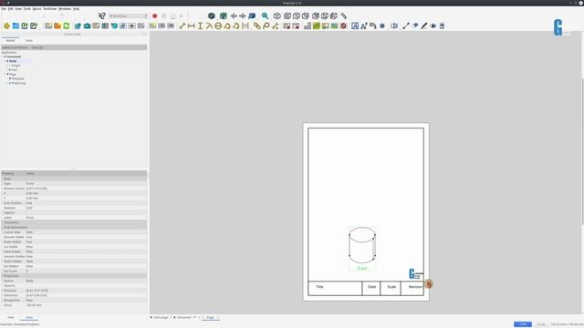 Design your own template for the TechDraw workbench смотреть онлайн