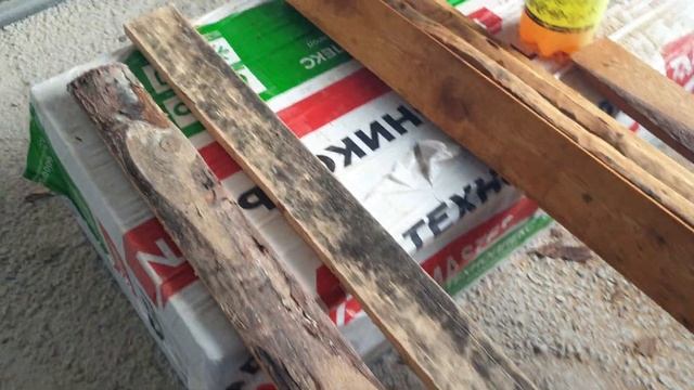 24D Очистка и пропитка обрешётки потолка. 10.03.2021г.