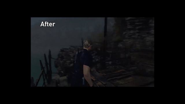 Resident Evil 4 Remake Rain comparison смотреть онлайн