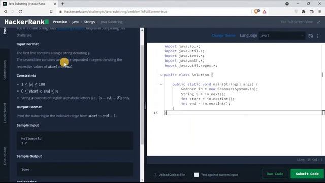 java substring| Java | hackerrank| hackerrank solution in java| hackerrank problems| technology the смотреть онлайн