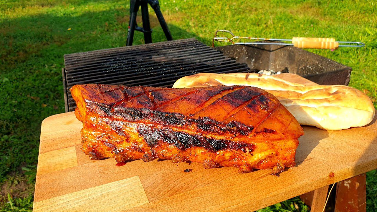 СВИНАЯ ГРУДИНКА на МАНГАЛЕ. О ШАШЛЫКАХ можно забыть! смотреть онлайн