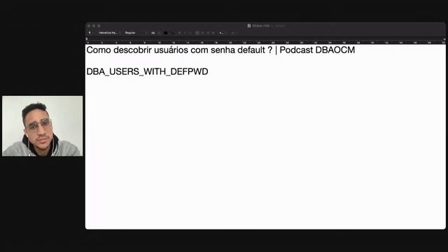 Como descobrir usuários com senha default? | Podcast DBAOCM смотреть онлайн