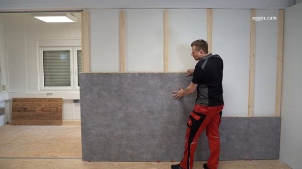 EGGER DecoWall - easy installation
