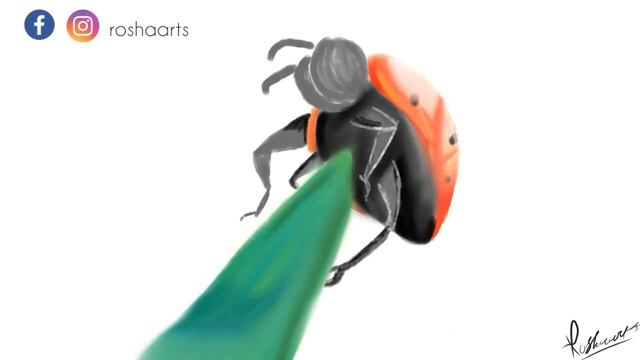 The Lady Bug Artwork (infinite Painter) смотреть онлайн