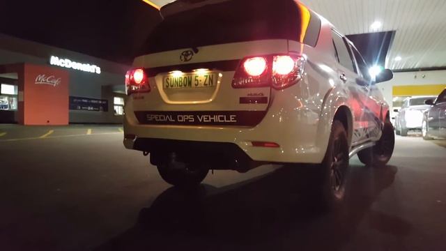 Fortuner V6 Free Flow Exhaust