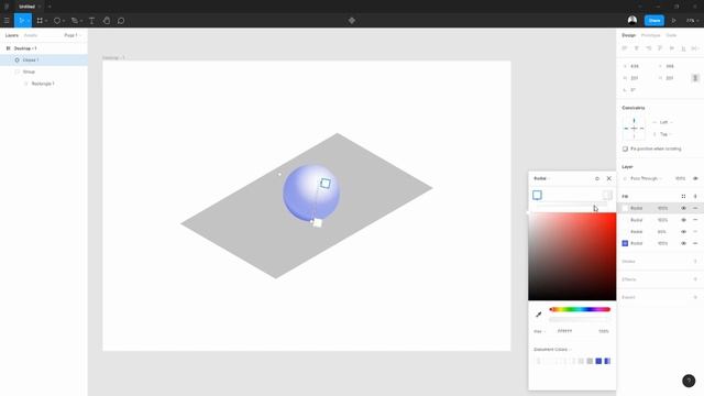 How to create 3d sphere effect in Figma - Tutorial смотреть онлайн