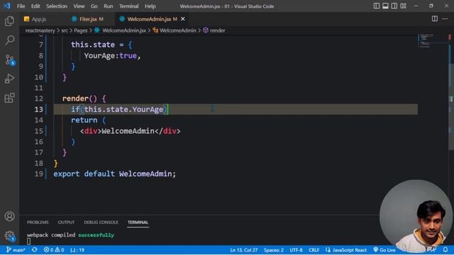13. Conditional Rendering In React JS | React Js Bangla Tutorial смотреть онлайн