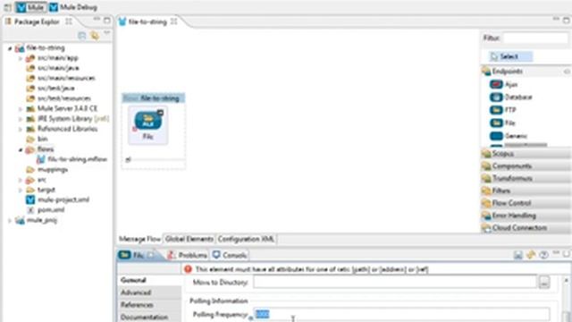 file to string transformer in Mule ESB смотреть онлайн