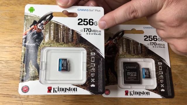 Kingston Canvas Go Plus 256GB microSD Card With SD Adapter Review 2-25-22 смотреть онлайн