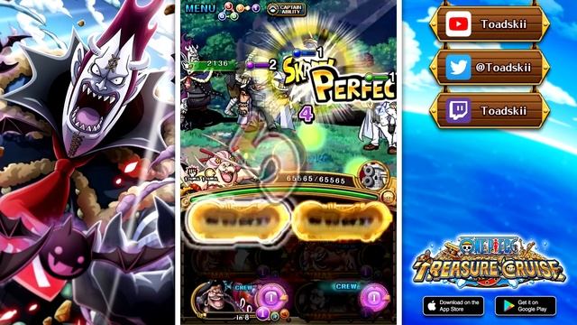 MORIA IS CRACKED! 1 Team (Almost) vs. All Garp Challenges! (ONE PIECE Treasure Cruise) смотреть онлайн