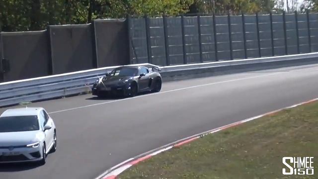 Новые ПОРШЕ GT3 Touring и GT4 RS! Тест драйв на треке