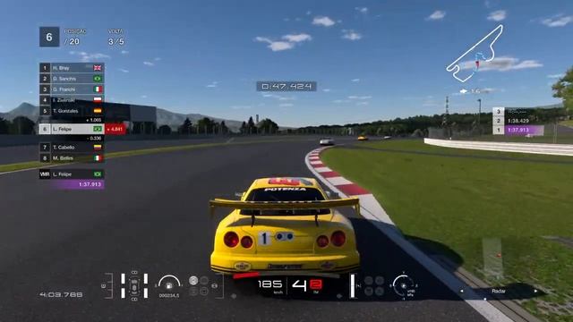 Gran Turismo 7 - Nissan Pennzoil GT-R GT500 '99 x Toyota Castrol Supra GT500 '97 in Fuji Speedway смотреть онлайн