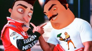 ПРИВЕТ СОСЕД ВЫЗВАЛ МЕНЯ НА ГОНКИ В РАЛЛИ! ИГРА HELLO NEIGHBOR В GARRY'S MOD!ГАРРИС МОД!ШОУ ХРИПЛЫХ!
