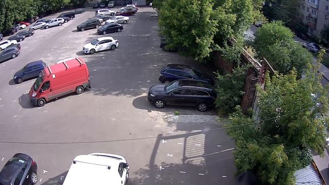 Пример записи МВК Light IP LIP 1080 Street 3,6 мм запись 1080p на стоянке смотреть онлайн