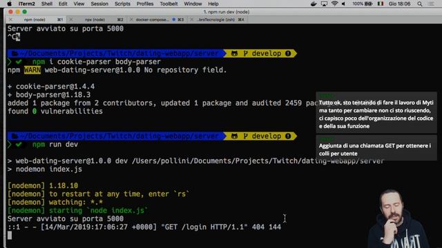 SOCIAL WEB DATING APP: PROGRAMMING FROM SCRATCH (ITA) #dating #webapp #react #mongodb #nodejs (2) смотреть онлайн