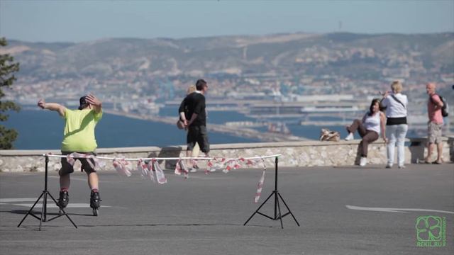 JUMPS #1.2 FAKIE: Базовые прыжки на роликах с движения спиной вперед. REKIL.RU