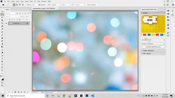 Jigsaw Puzzle Creator - Plugin for Adobe Photoshop - 01