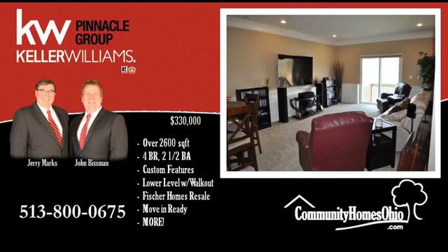 Desirable 4 Bed 2.5 Bath Fischer Home Resale - 796 Fredericks Ct, South Lebanon, OH 45065 смотреть онлайн