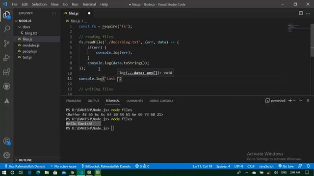 Node.js Crash course #2- Node.js Basics смотреть онлайн