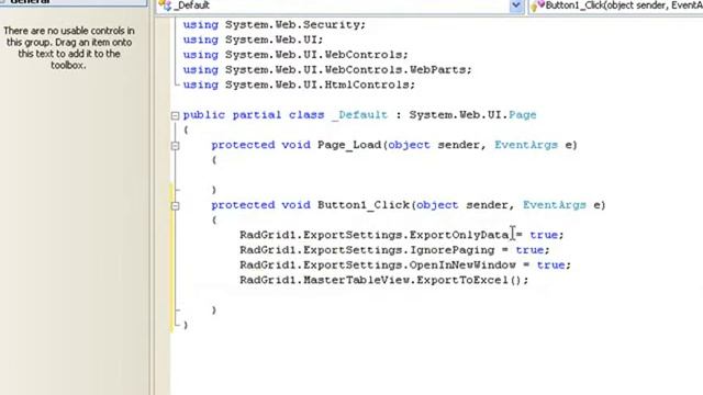 ASP.NET Grid Exporting Data to Word and Excel смотреть онлайн