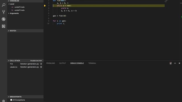 Python's generators смотреть онлайн