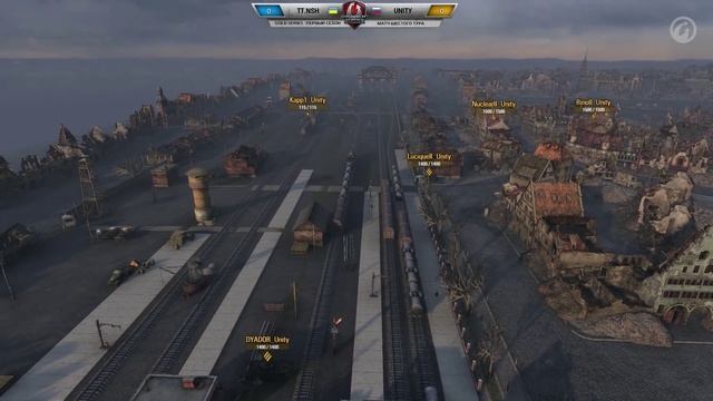 Gold Series. Матч тура №6, TT.NASHORN vs UNITY смотреть онлайн