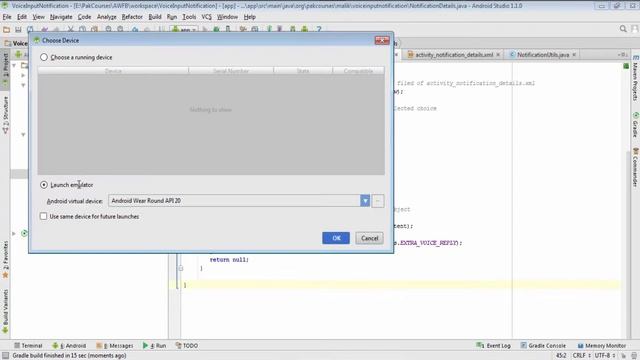 Android Wear Development Tutorials Urdu/Hindi#21 Adding Action According To Voice Input Reply4/4 смотреть онлайн