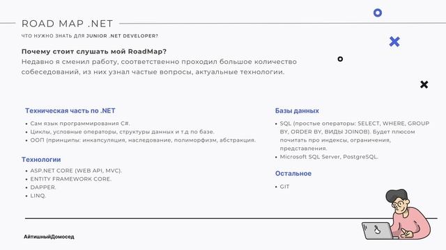 КАК СТАТЬ JUNIOR .NET DEVELOPER В 2023? смотреть онлайн