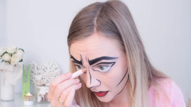 Halloween Makeup 2018 | Макияж на Хэллоуин | Поп-арт смотреть онлайн
