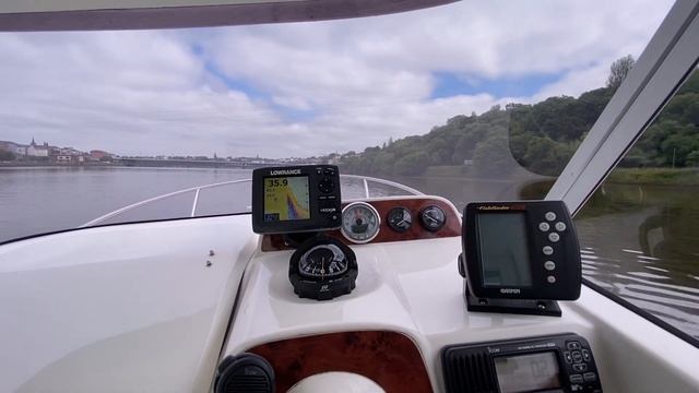 Galeon Galia 640 Pilothouse With Evinrude E-TEC 135HP HO -- Virtual Sea Trial