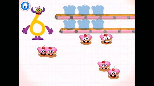 SuperNumbers! Learn to count from 1 to 10! Learning Game for Kids смотреть онлайн