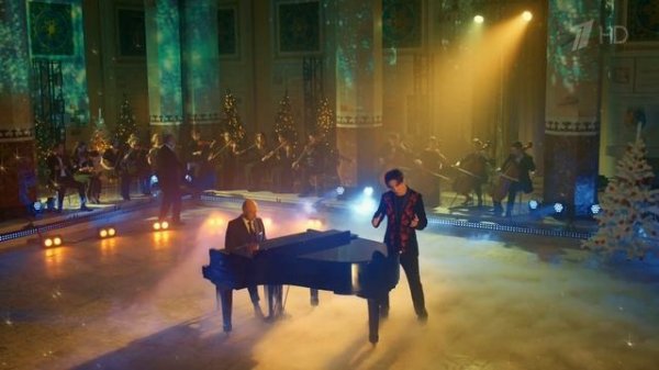 Dimash Kudaibergen - Love is Like a Dream. New Year's show on Channel One. Moscow. 12.31.2019.