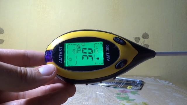 PH-метр для почвы AMT-300 4 в 1. Распаковка и обзор / 4 In 1 Soil Survey Instrument. Unboxing