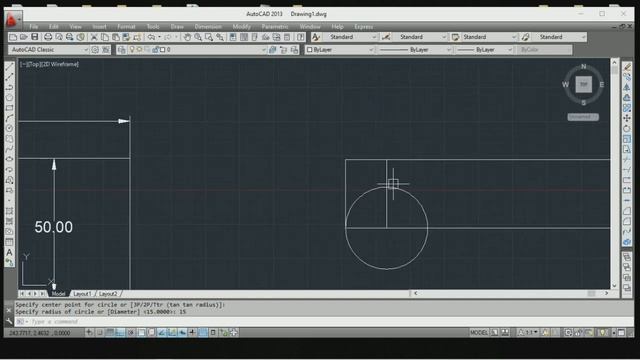 AutoCAD Tutorial in hindi. Tangent Command in Autocad. Angel Command use On Autocad.Tangent & Angle смотреть онлайн
